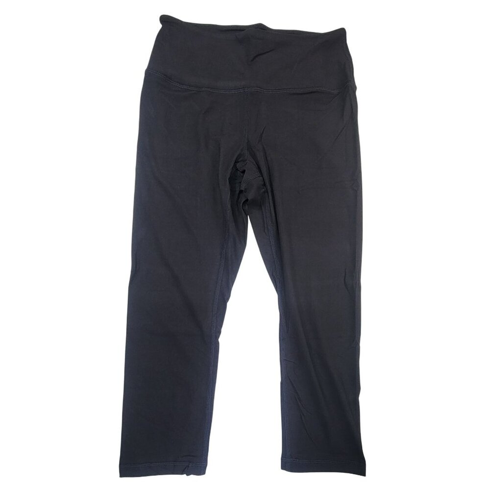 Rae Mode Leggings Capri Yoga Band Black Womens Size Medium New in Bag